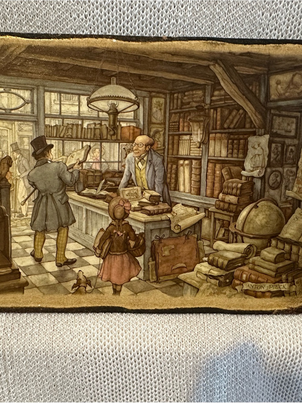 Vintage Illustrated Apothecary and Study Wall Plaques - Warm Brown Tones - Picture 2 of 7